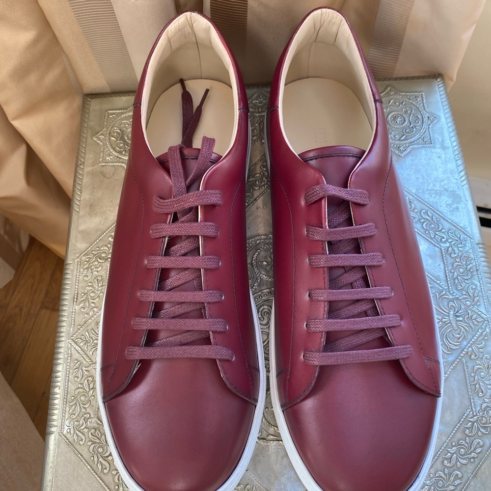 NWOT custom Idrese Premium leather sneaker. Size US 13 - Picture 6 of 9